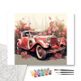 Contenu du kit - Voiture Vintage & Roses