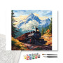Contenu du kit - Train à Vapeur & Montagnes
