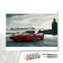 Contenu du kit - Ferrari Rouge au Port