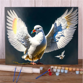 Kit de peinture par numero - L'Envol de la Liberté