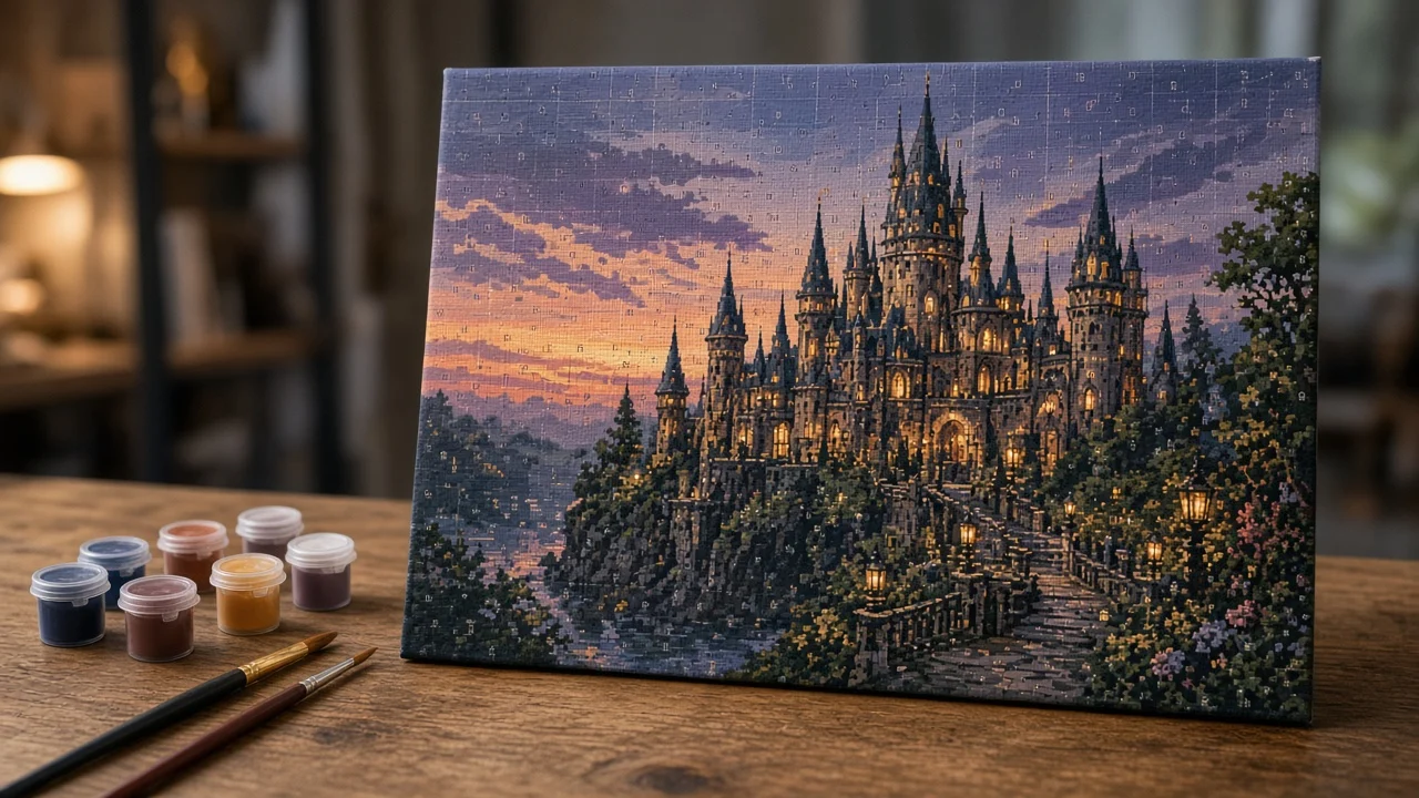 Peinture par numéro Harry Potter : choisir son kit