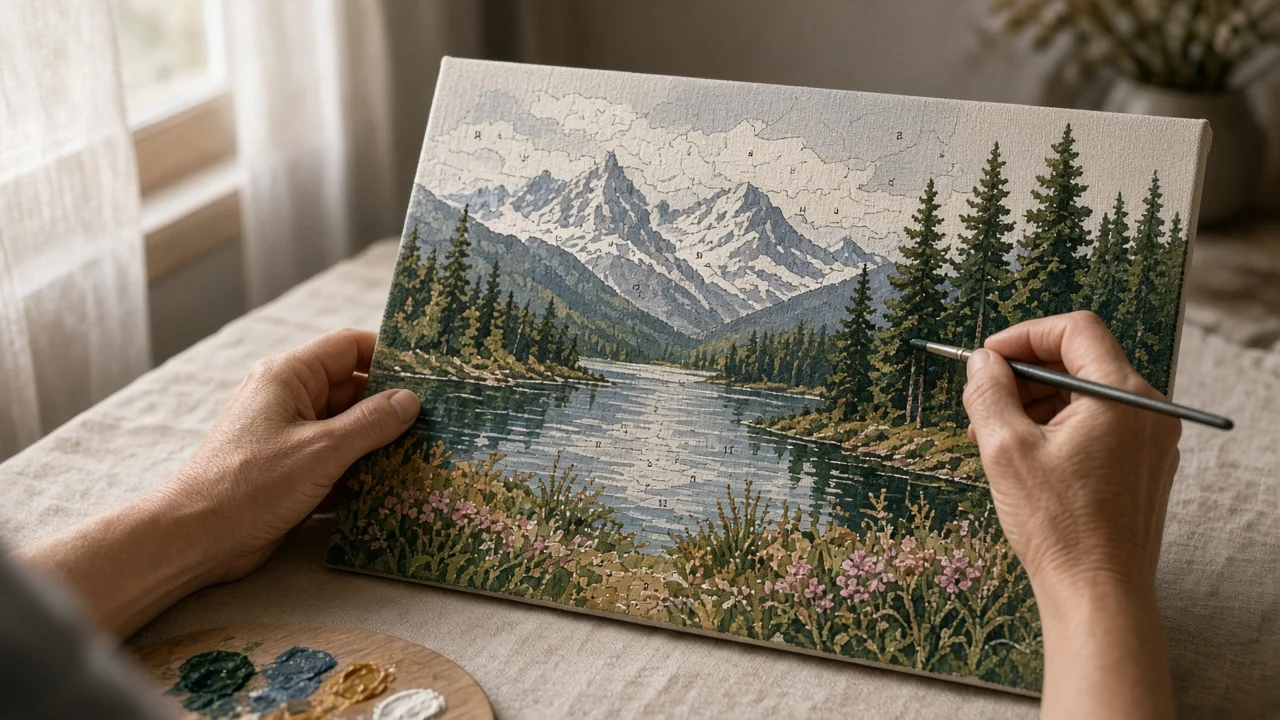 Peinture par numéros pour adultes : guide complet 2026