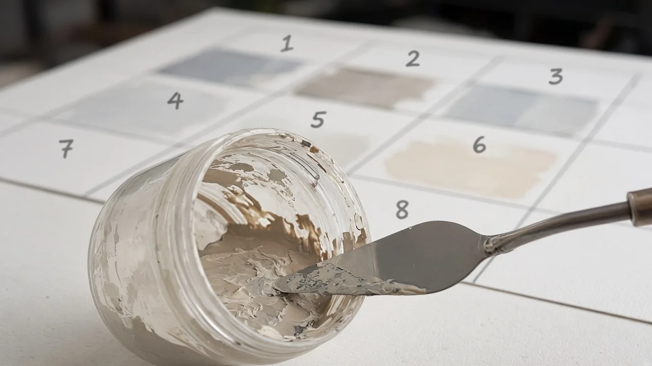 Erreur n°1 : plus assez de peinture sur votre kit