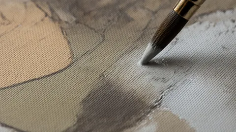 Numéros et lignes apparents sur votre peinture par numéro