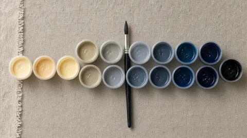 Peinture par numéro : commencer par les couleurs claires ou foncées ?